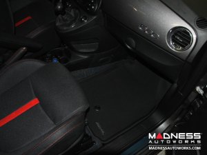 FIAT 500 Floor Liners - Premium - Front + Rear Set